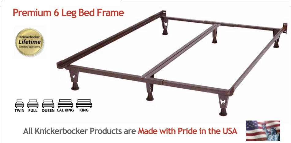 Center Support Bed Frame- Twin to Cal King